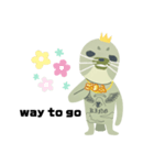 GOMAFU aka tha ra4 ⑩（個別スタンプ：8）