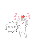 足手が生えた白玉（個別スタンプ：11）