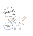 足手が生えた白玉（個別スタンプ：12）