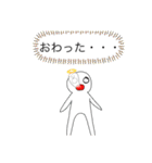 足手が生えた白玉（個別スタンプ：29）