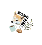 柴犬あさひのスタンプ（個別スタンプ：5）