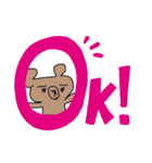 くまった放題、つめこみました。（個別スタンプ：20）