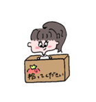 ポニーテールの女の子1（個別スタンプ：7）