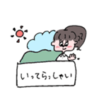 ポニーテールの女の子1（個別スタンプ：9）