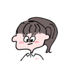 ポニーテールの女の子1（個別スタンプ：32）