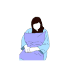 まいにちクレヨン8（個別スタンプ：6）