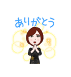 オトナ女子なんです！日常挨拶スタンプ（個別スタンプ：2）