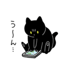 黒猫ろん2 (ゆる敬語)（個別スタンプ：29）