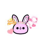 毎日使える兎さん（個別スタンプ：1）