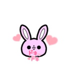毎日使える兎さん（個別スタンプ：3）
