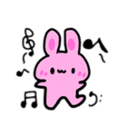 うさぎの普段使える可愛いスタンプ（個別スタンプ：25）