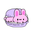 うさぎの普段使える可愛いスタンプ（個別スタンプ：37）
