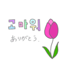 colorful 韓国語（個別スタンプ：6）