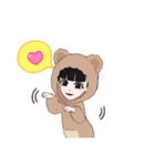 パジャマ 女の子（個別スタンプ：14）