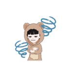 パジャマ 女の子（個別スタンプ：24）