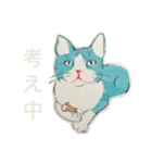 Memenekosama _ ハチワレCat（個別スタンプ：3）