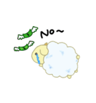 怠い羊と彼の友達（個別スタンプ：12）