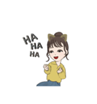 毎日使える❤︎女子スタンプ（個別スタンプ：4）