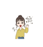 毎日使える❤︎女子スタンプ（個別スタンプ：12）