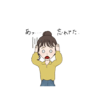 毎日使える❤︎女子スタンプ（個別スタンプ：24）