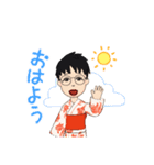 あねさん浴衣（個別スタンプ：4）