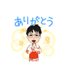 あねさん浴衣（個別スタンプ：7）