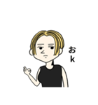 まゆ わたしの友達スタンプ（個別スタンプ：2）