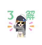 新しい時代の女の子（個別スタンプ：9）