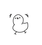 とり～普段使い用～（個別スタンプ：4）