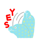 ウツボのような生き物 第2弾（個別スタンプ：7）