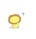 強そうなライオン1（個別スタンプ：4）