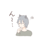 おおかみさんとひつじちゃん（個別スタンプ：13）
