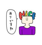 髪型コロコロお姉さん（個別スタンプ：8）