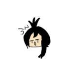 ちょんまげ女子と相棒のうさぎ（個別スタンプ：26）