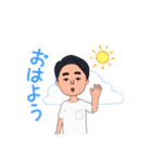 クセになる顔を作りました。私の私です。（個別スタンプ：5）