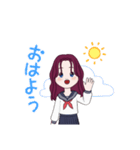 可愛い女子高生です。（個別スタンプ：6）