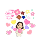 hongjunスタンプ 女性（個別スタンプ：3）