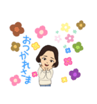 hongjunスタンプ 女性（個別スタンプ：4）
