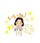 hongjunスタンプ 女性（個別スタンプ：8）