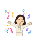 hongjunスタンプ 女性（個別スタンプ：13）