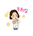 hongjunスタンプ 女性（個別スタンプ：15）