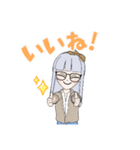 オリジナルアバターりなちゃんスタンプ（個別スタンプ：8）