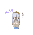 オリジナルアバターりなちゃんスタンプ（個別スタンプ：11）