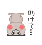 まゆ毛クマさん（個別スタンプ：21）