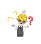 月の裏から来た兎（個別スタンプ：11）