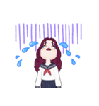 とても可愛い女子高生です。（個別スタンプ：9）