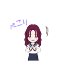 とても可愛い女子高生です。（個別スタンプ：14）
