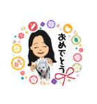 マルと母さん（個別スタンプ：22）