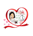 マルと母さん（個別スタンプ：23）