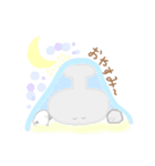 青いドアノブくん。（個別スタンプ：2）